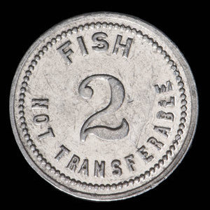 Canada, W.E. Anderson, 2 poissons : 1939