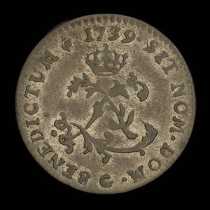 France, Louis XV, 2 sous : 1739