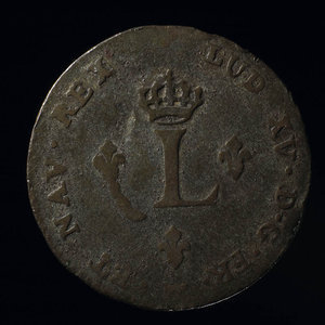 France, Louis XV, 2 sous : 1739