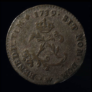 France, Louis XV, 2 sous : 1739