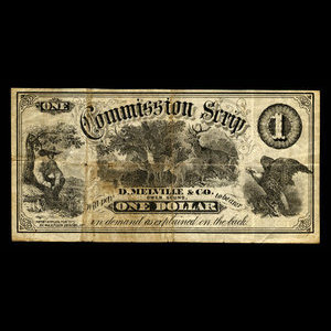 Canada, D. Melville & Cie., 1 dollar : 1894