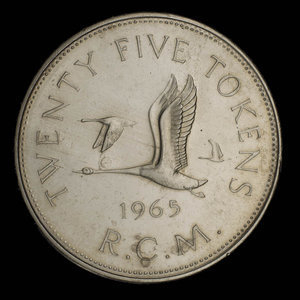 Canada, Monnaie royale canadienne, 25 tokens : 1965