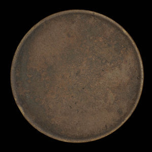 Canada, inconnu, 1/2 penny : 1838