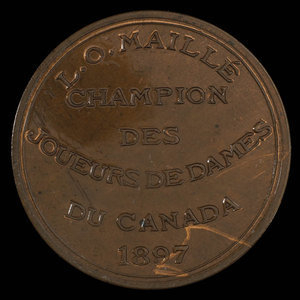 Canada, Club d'Échecs et de Dames Canadien Français de Montréal, aucune dénomination : 1897