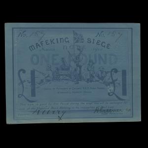 Afrique du Sud, Sir Robert Stephenson Smyth Baden-Powell Standard Bank of South Africa, 1 livre(anglaise) : 1900