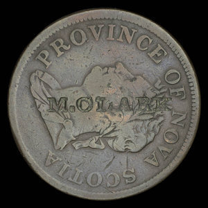 Canada, Province de la Nouvelle-Écosse, 1 penny : 1832