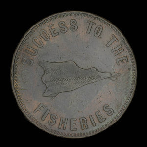 Canada, E.L. Lydiard, 1 cent : 1859