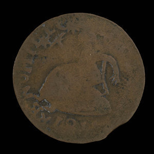 Canada, inconnu, 1/2 penny : 1811