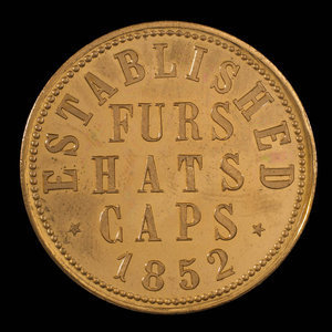 Canada, L. Gnaedinger, Son & Company, aucune dénomination : 1887