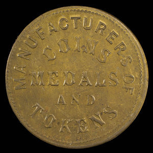 Canada, Pritchard & Andrews, aucune dénomination : 1895