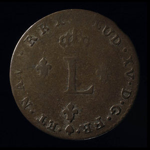 France, Louis XV, 2 sous : 1739