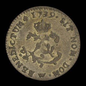 France, Louis XV, 2 sous : 1739