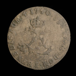 France, Louis XV, 2 sous : 1740