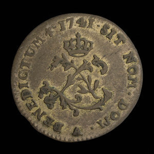 France, Louis XV, 2 sous : 1741