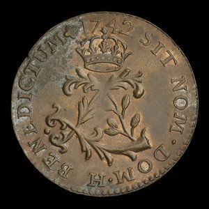 France, Louis XV, 2 sous : 1742