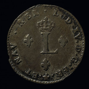 France, Louis XV, 2 sous : 1747