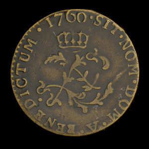 France, Louis XV, 2 sous : 1760