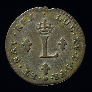 France, Louis XV, 2 sous : 1762