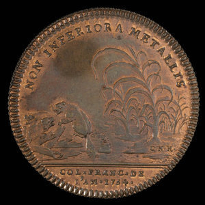 France, Louis XV, aucune dénomination : 1754