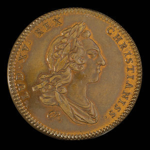 France, Louis XV, aucune dénomination : 1754