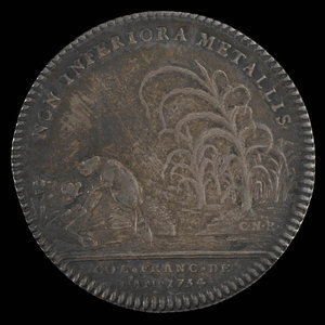 France, Louis XV, aucune dénomination : 1754