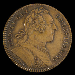 France, Louis XV, aucune dénomination : 1754