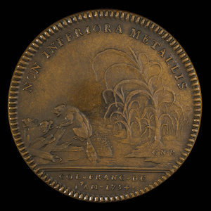 France, Louis XV, aucune dénomination : 1754