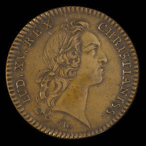 France, Louis XV, aucune dénomination : 1755