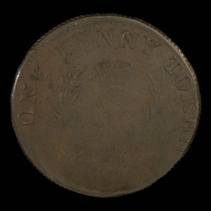 Canada, Province de la Nouvelle-Écosse, 1 penny : 1832