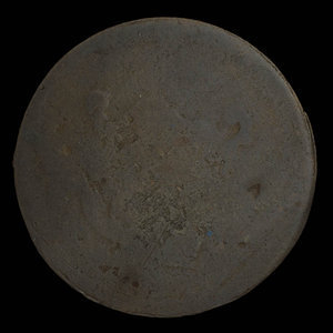 Canada, inconnu, 1/2 penny : 1838