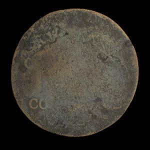 Canada, inconnu, 1/2 penny : 1838