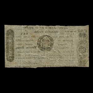 Canada, Wfd. Nelson & Cie., 30 sous : 9 octobre 1837