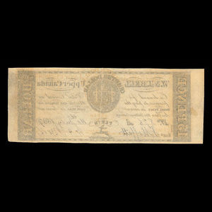 Canada, W. & J. Bell, 15 pence : 4 juillet 1837