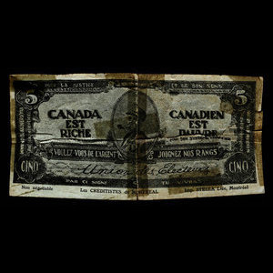 Canada, Les Créditistes de Montréal, aucune dénomination : 1950