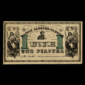 Canada, Maison Jacques Cartier, 1 dollar : 1915