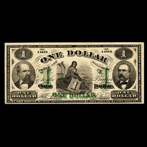 Canada, F. & H. Guérin, 1 dollar : 1915