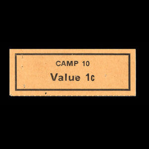 Canada, Camp 10, 1 cent : novembre 1946