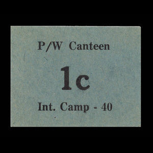 Canada, Camp 40, 1 cent : mai 1946