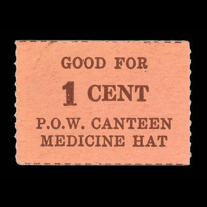 Canada, Camp 132, 1 cent : mai 1946