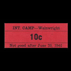 Canada, Camp 135, 10 cents : 30 juin 1946