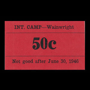 Canada, Camp 135, 50 cents : 30 juin 1946