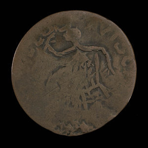 Canada, inconnu, 1/2 penny : 1811