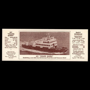 Canada, Ville de Powell River, 5 cents : 31 décembre 1965