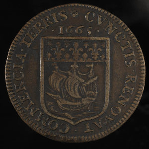 France, La Compagnie des Indes, aucune dénomination : 1665