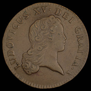 France, Louis XV, 2 sous : 1719
