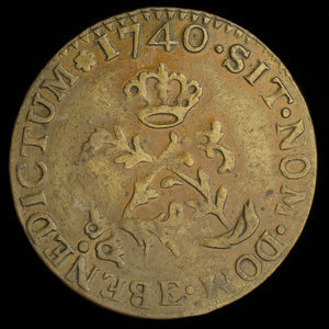 France, Louis XV, 2 sous : 1740