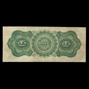 Canada, Exchange Bank of Yarmouth, 10 dollars : 1 juillet 1900