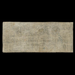 Canada, Agricultural Bank (Montréal), 3 dollars : 4 juin 1841