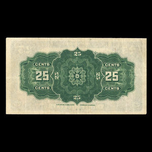 Canada, Dominion du Canada, 25 cents : 2 juillet 1923