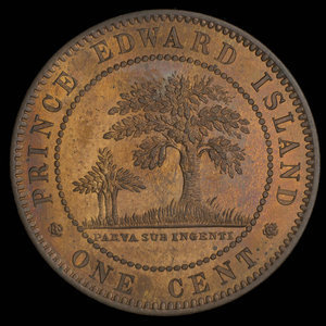 Canada, Victoria, 1 cent : 1871